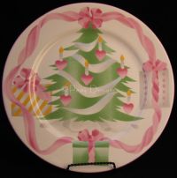 Sango HOME FOR CHRISTMAS 12" Round Chop Plate Platter